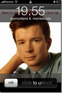 rick rolled rick rolled